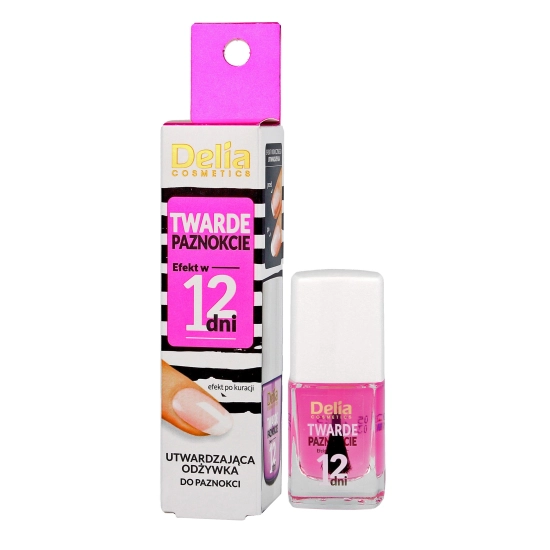 Delia Cosmetics Efekt w 12 dni Odżywka do paznokci Twarde Paznokcie-utwardzająca 11ml