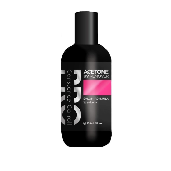 Constance Carroll Pro Zmywacz acetonowy Acetone UV Remover Strawberry 1000ml