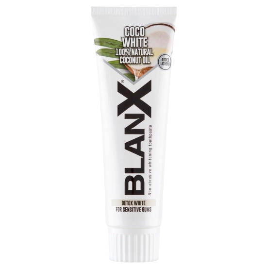 Naturalna Pasta Wybielająca BLANX z Olejem Kokosowym 75ml