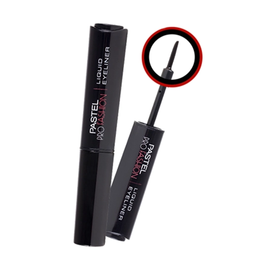 PASTEL Pro Fashion Liquid Eyeliner w płynie czarny  4.62ml