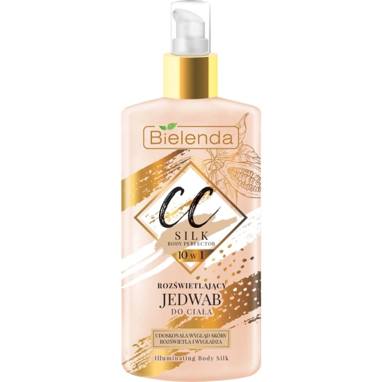 Bielenda CC Body Perfector 10w1 Silk Jedwab do ciała rozświetlający 150ml