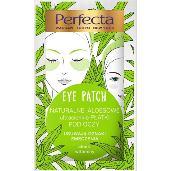 Perfecta Eye Patch Naturalne Aloesowe Płatki pod oczy  1op.-2szt