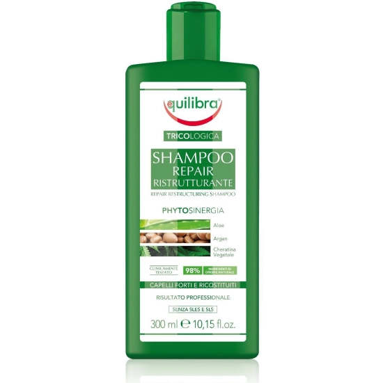 Equilibra Tricologica Naprawczy Szampon restrukturyzujący - włosy matowe i zniszczone 300ml
