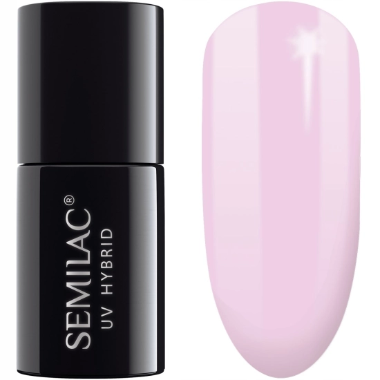 SEMILAC Lakier hybrydowy 002 Delicate French - TRANSPARENTNY - 7 ml