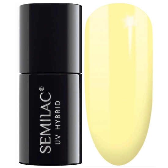 SEMILAC Lakier hybrydowy 023 Banana - 7 ml