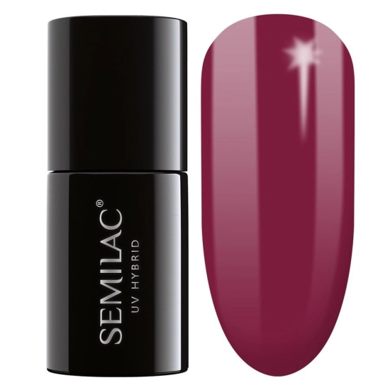 SEMILAC Lakier hybrydowy 098 Elegant Cherry - 7 ml