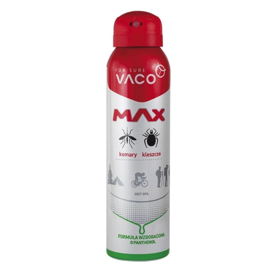 VACO MAX Spray na komary,kleszcze i meszki 100ml