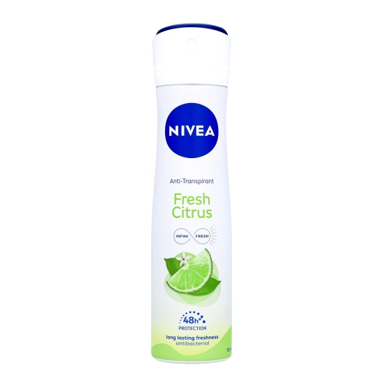 Nivea Dezodorant Fresh Citrus 48h spray damski 150ml