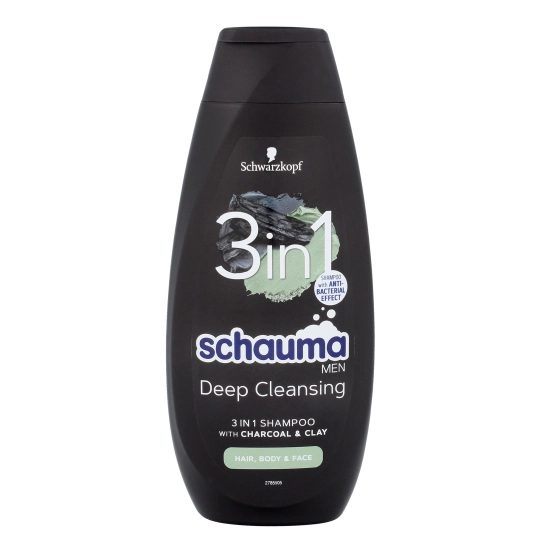 H SCHAUMA SZAMP Charcoal 400ml MEN TOP
