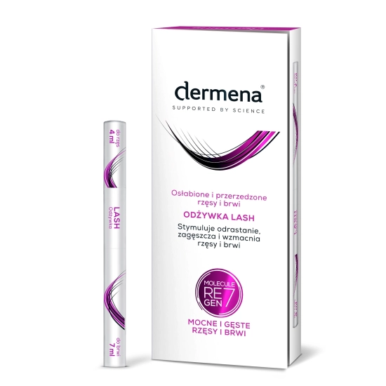 Dermena Lash Care Odżywka stymulująca odrastanie do rzęs i brwi  10ml