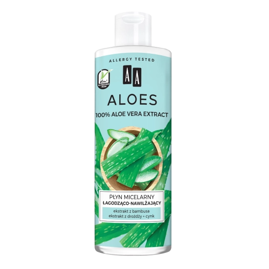 AA ALOES Płyn micelarny nawilżający 400ml