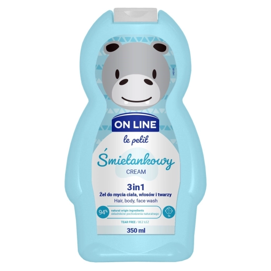 FS On LINE KIDS Żel 3 w1 d/mycia Śmietankowy