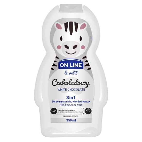 FS On LINE KIDS Żel 3 w1 d/mycia Czekoladowy