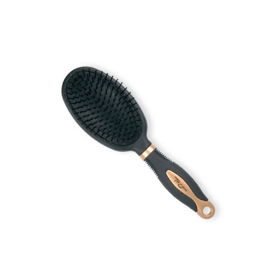 Top Choice Szczotka do włosów Exclusive szeroka złoto/czerń 62094-02