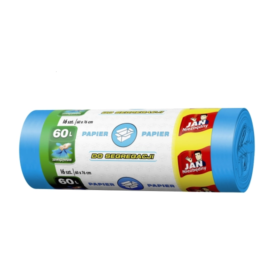 SAR JAN NZ Worki do segre.niebieskie 60l.16szt.&