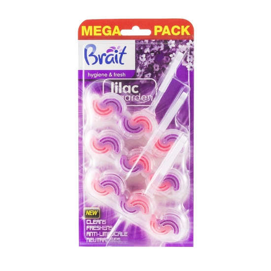 DRAM BRAIT Kostka do wc 2-fazowa 3x45g Lilac Garde