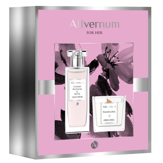 ALLVE ZEST ŚW Edt Cherry & Musk + Świeca Passiflor