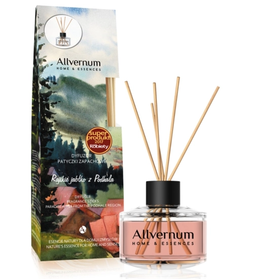 Allvernum Home & Essences Dyfuzor z patyczkami zapachowymi Brazylijska Pomarańcza  50ml