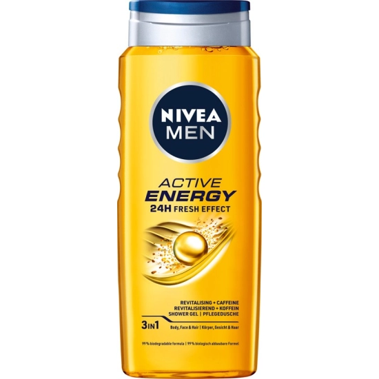 NIVEA SHOWER Żel p/p 500ml  MEN ACTIVE ENERGY&