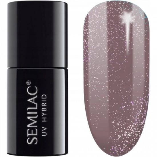SEMILAC LAKIER 322 SHIMMER DUST BROWN 7ML