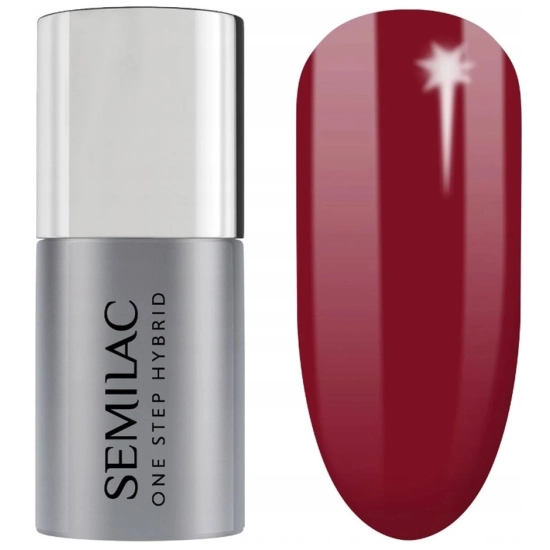 SEMILAC ONE STEP LAKIER S580 CRIMSON 5ML