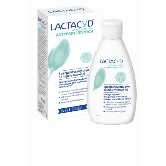 Lactacyd Specjalistyczny Płyn do higieny intymnej - antybakteryjny  200ml