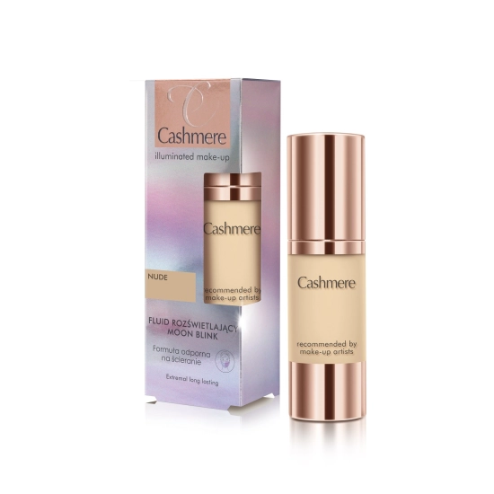 Cashmere Fluid rozświetlający Moon Blink - Nude  30ml