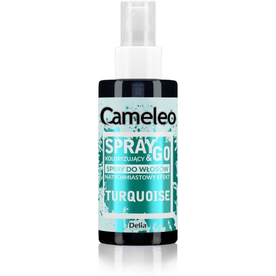 Delia Cosmetics Cameleo Spray & Go Spray koloryzujący do włosów - TURQUOISE 150ml