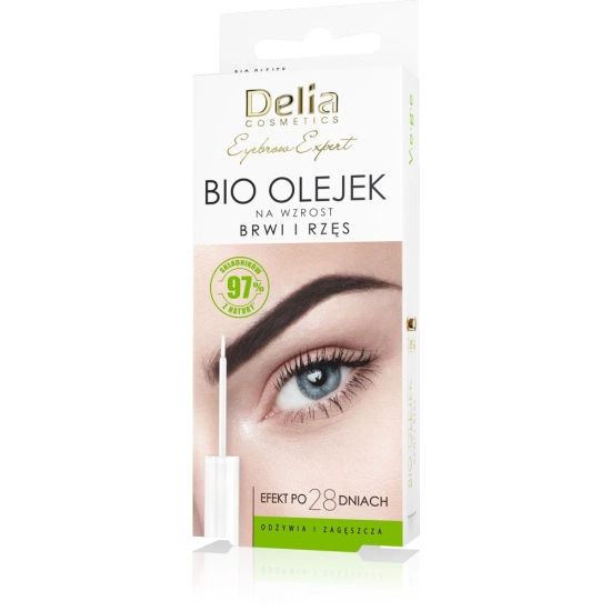 Delia Cosmetics Eyebrow Expert Bio Olejek na wzrost brwi i rzęs 1szt