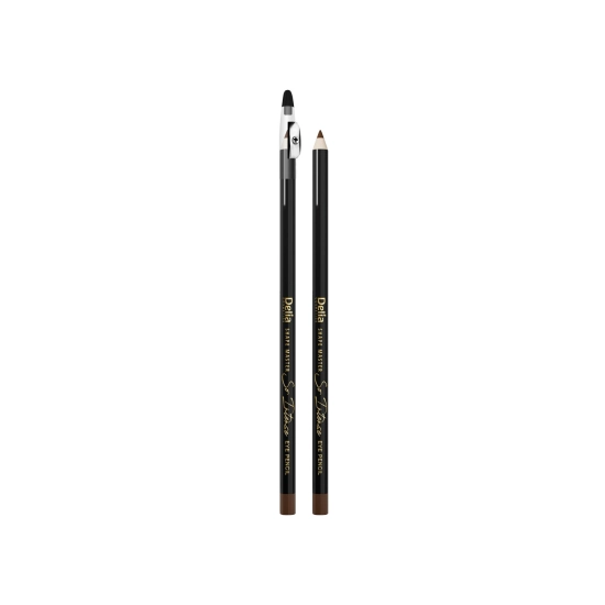 Delia Cosmetics Shape Master Kredka do oczu So Intense z temperówką - brązowa 1szt