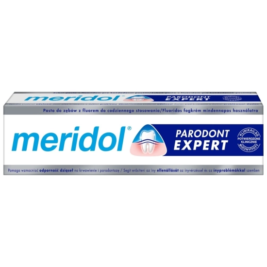 MERIDOL PASTA DO ZĘBÓW PARODONT EXPERT 75ML - OCHRONA DZIĄSEŁ