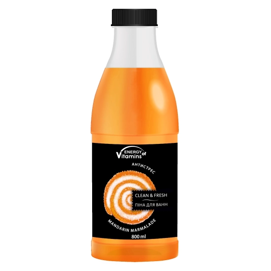 ENERGY OF VITAMINS Pianka do kąpieli Mandarin Marmalade 800ml