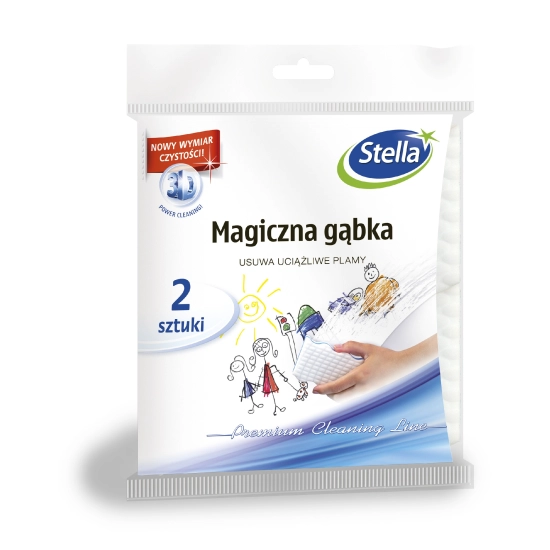 Stella Magiczna gąbka 3D 2szt