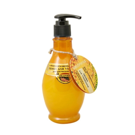 ENERGY OF VITAMINS Pianka do mycia twarzy do cery wrażliwej z olejkiem z rokitnika i mlekiem owsianym 275 ml