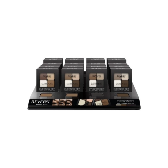 REVERS Cienie do brwi Eyebrow Set Profesional Stylist nr 03  4.5g