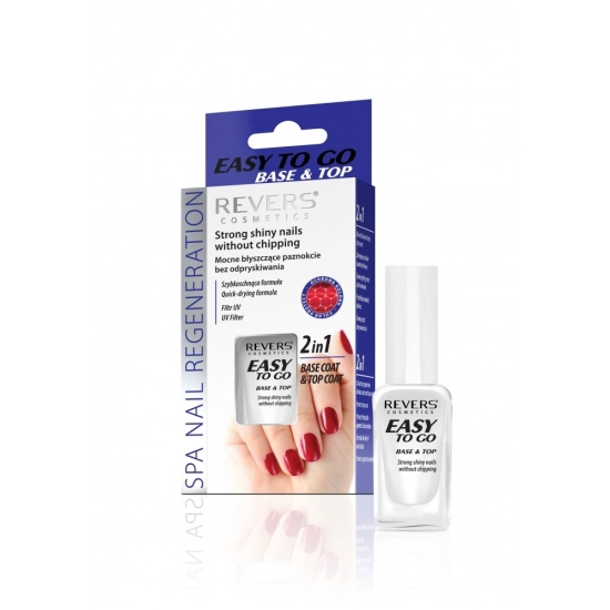 REVERS Baza i Top do paznokci 2w1 Easy To Go 10ml