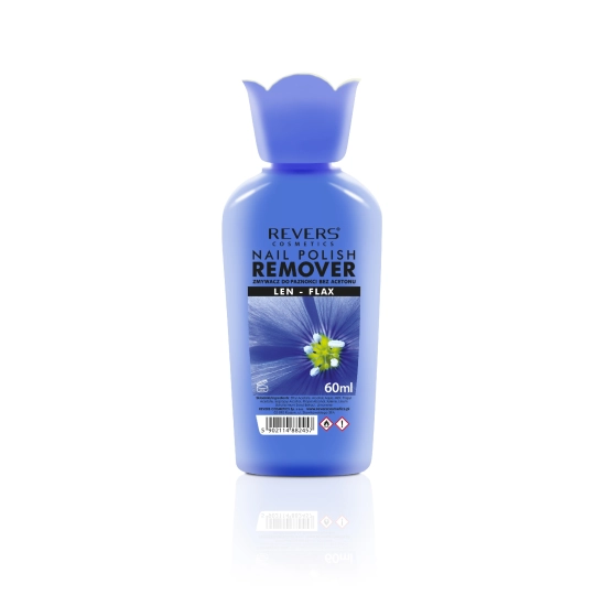 REVERS Zmywacz do paznokci bez acetonu - Len 60ml