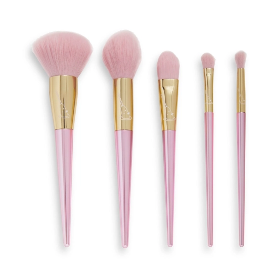 I Heart Revolution Elf Zestaw pędzli Narwal Brush Set 1 op.-  5 szt.