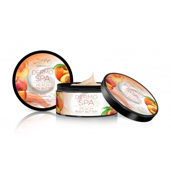 PURE ESSENCE Dermo Spa Intensywnie Pielęgnujące Masło do ciała Peach 200ml