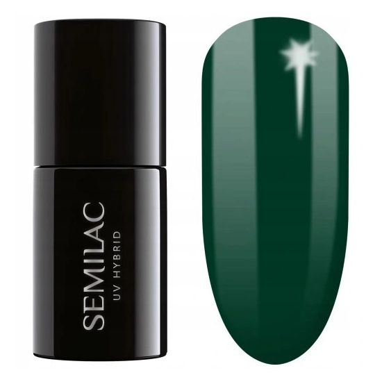 SEMILAC Lakier hybrydowy 309 Pine Green  - 7 ml