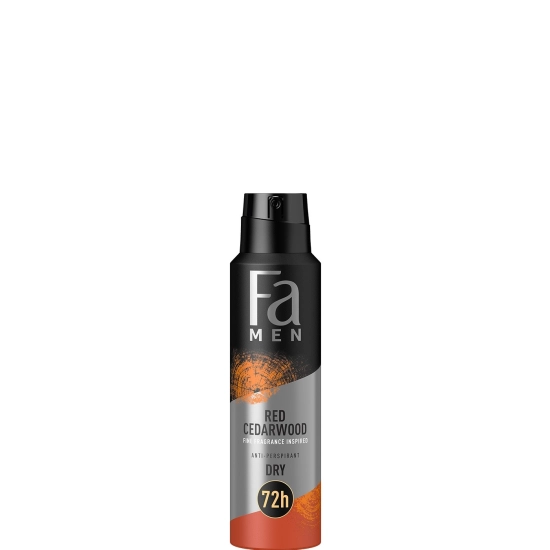 Fa Men Red Cedarwood Dezodorant anti-perspirant w sprayu 72H dla mężczyzn 150ml