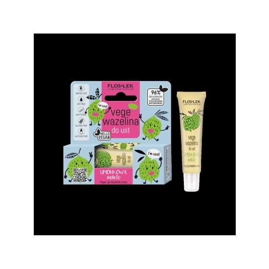 Floslek Lip Care Vege Wazelina do ust Mohito - limonkowa 10g