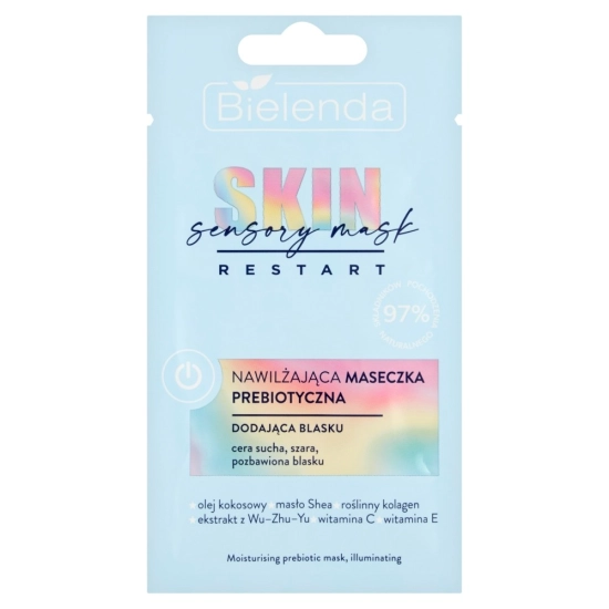 Bielenda Skin Restart Sensory Mask Nawilżająca Maseczka prebiotyczna - dodająca blasku 8g