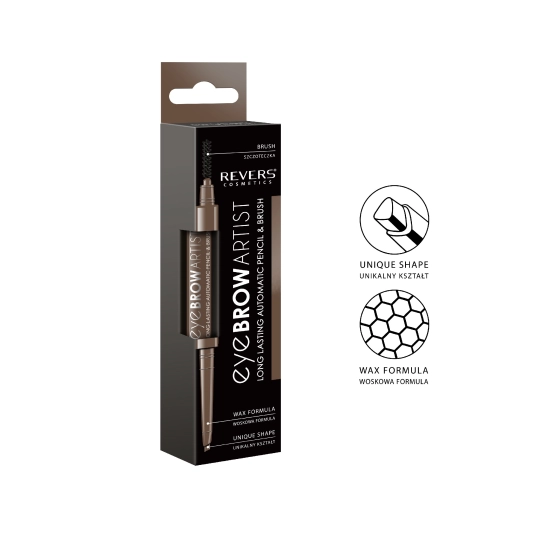 REVERS Woskowa kredka do brwi Eyebrow Artist Taupe 1szt