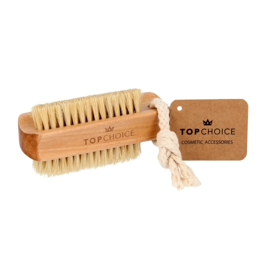 Top Choice Dwustronna Szczotka do czyszczenia rąk i paznokci (74875) 1szt