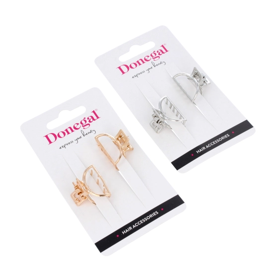 DONEGAL Ozdoby do włosów - mini klamerki (FA-5703) - 1op.-6szt