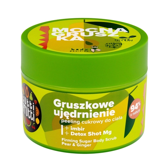 Farmona Tutti Frutti Peeling cukrowy do ciała Gruszkowe Ujędrnienie - Gruszka&Imbir 300g