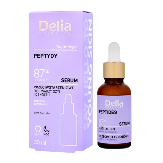 DELIA PRZECIWSTARZENIOWE SERUM Z PEPTYDAMI 30ml