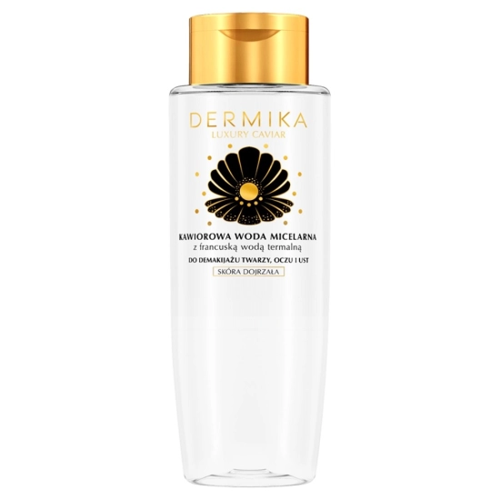 Dermika Luxury Caviar Kawiorowa woda micelarna z francuską wodą termalną 400ml