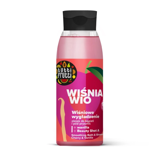Farmona Tutti Frutti Wiśnia Wio Olejek do kąpieli i pod prysznic Wiśniowe Wygładzenie 400ml